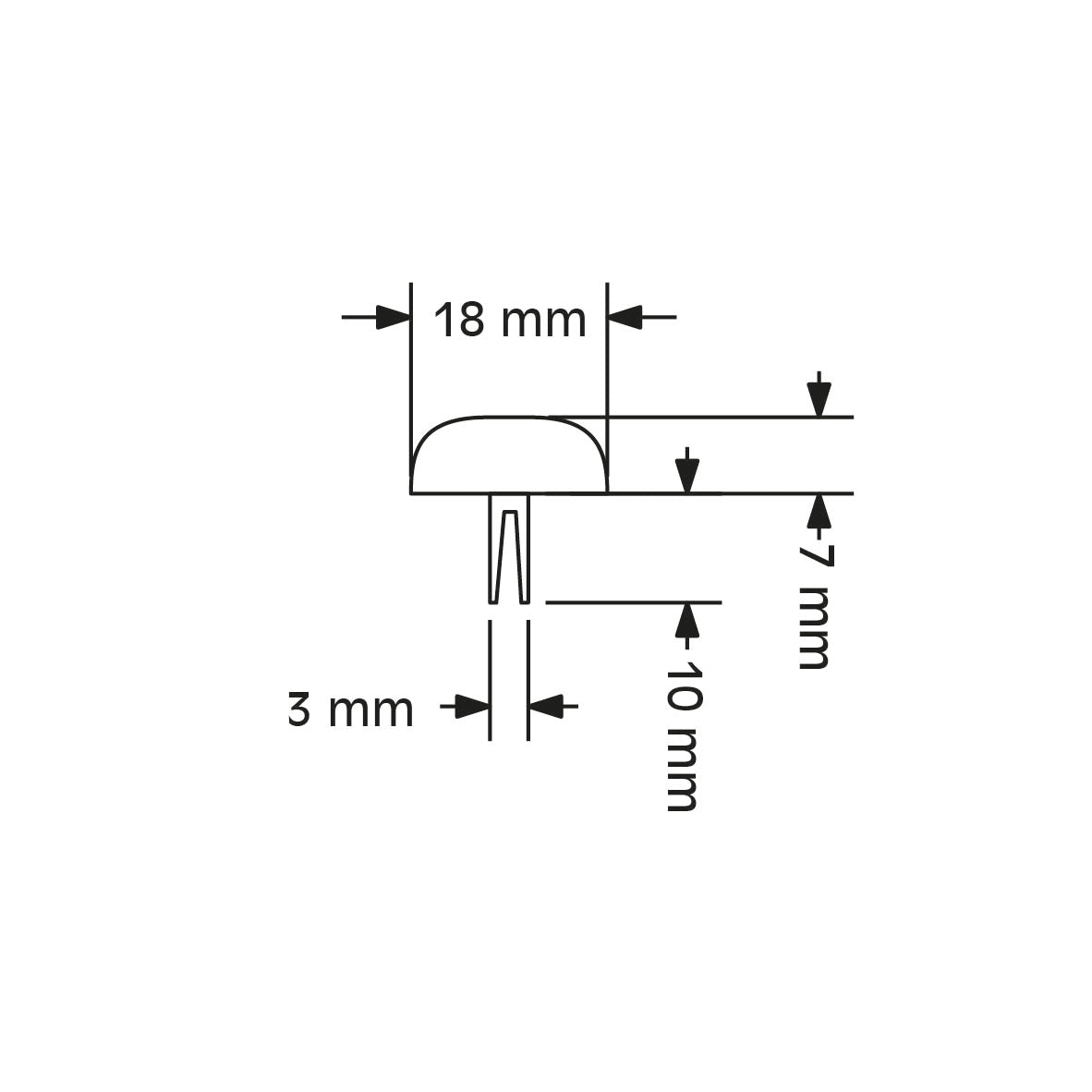 ARP 2600 Classic Metal Ball Feet