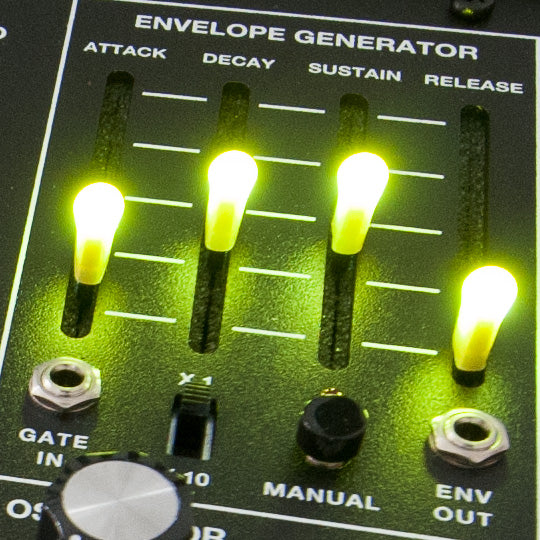 Translucent Rubber Caps for Illuminated Sliders