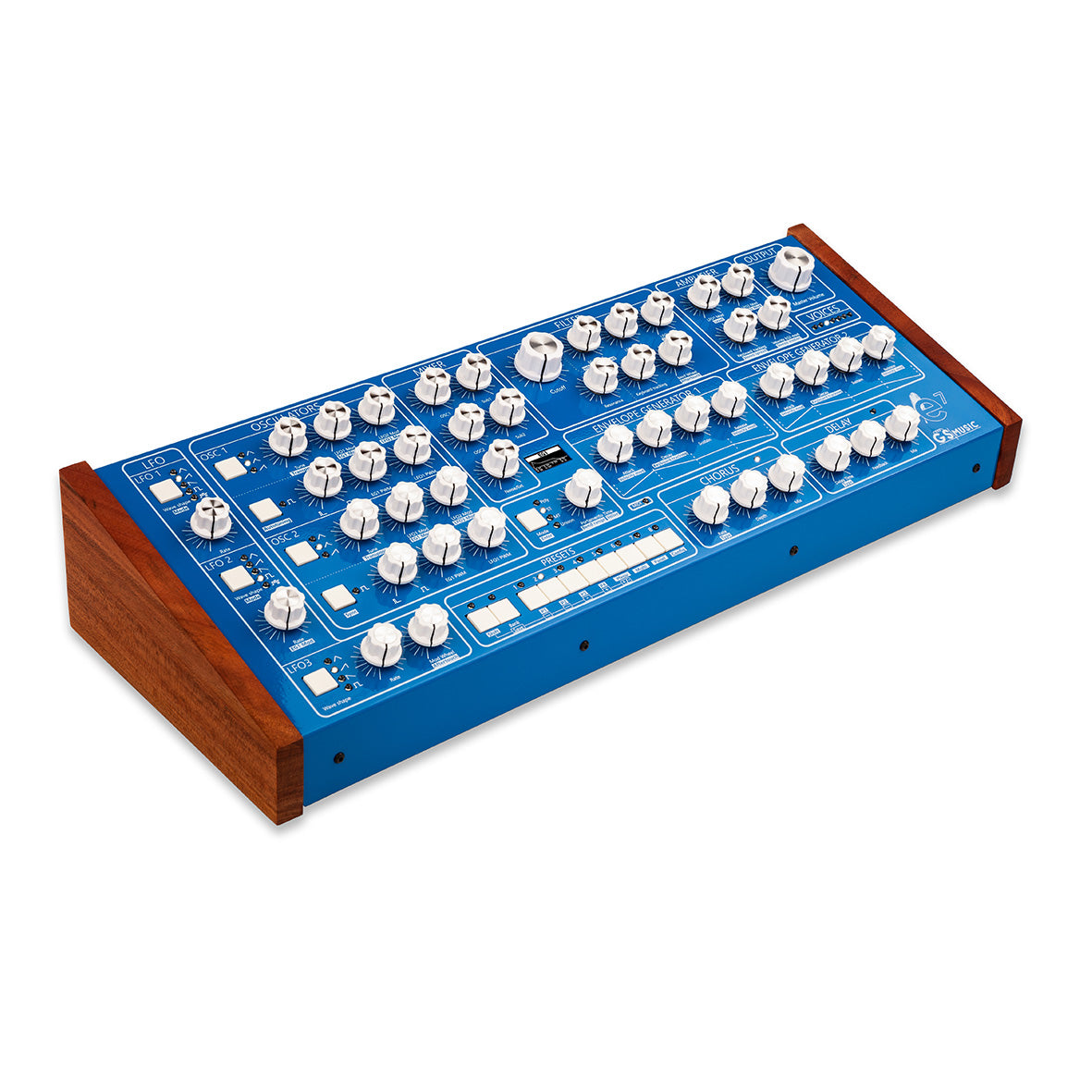 e7 Analog Polyphonic Synthesizer (Blue)