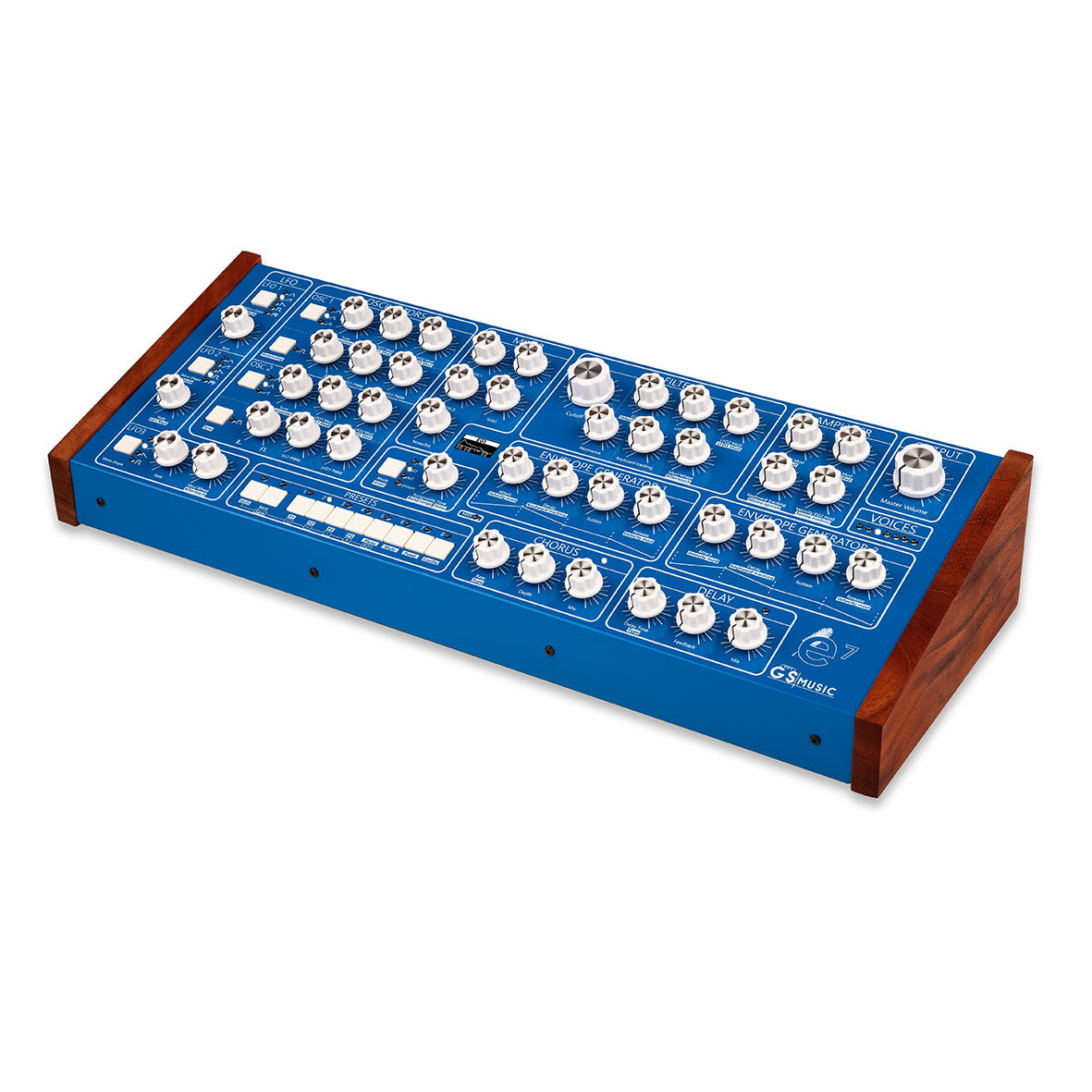 e7 Analog Polyphonic Synthesizer (Blue)