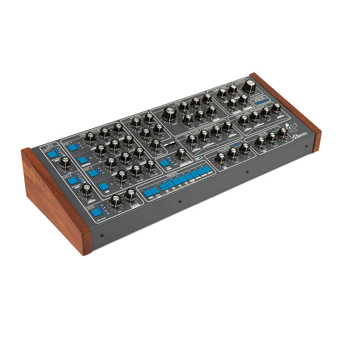 GS e7 Analog Polyphonic Synthesizer (Grey)