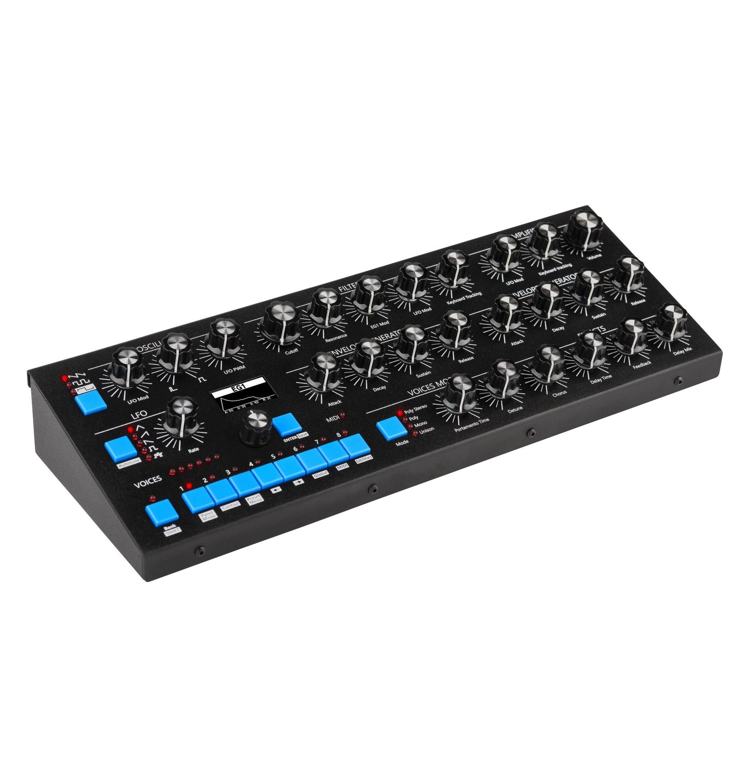 GS Music Bree6 Analog Polyphonic Synthesizer (Black)