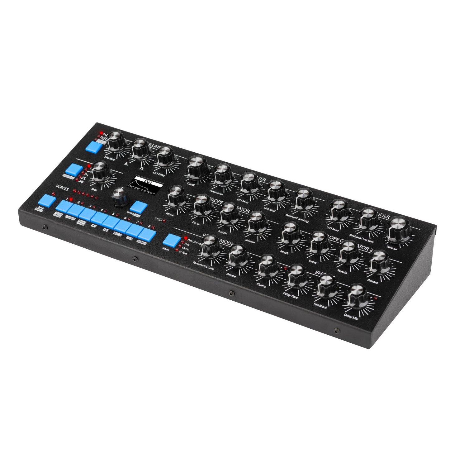 GS Music Bree6 Analog Polyphonic Synthesizer (Black)