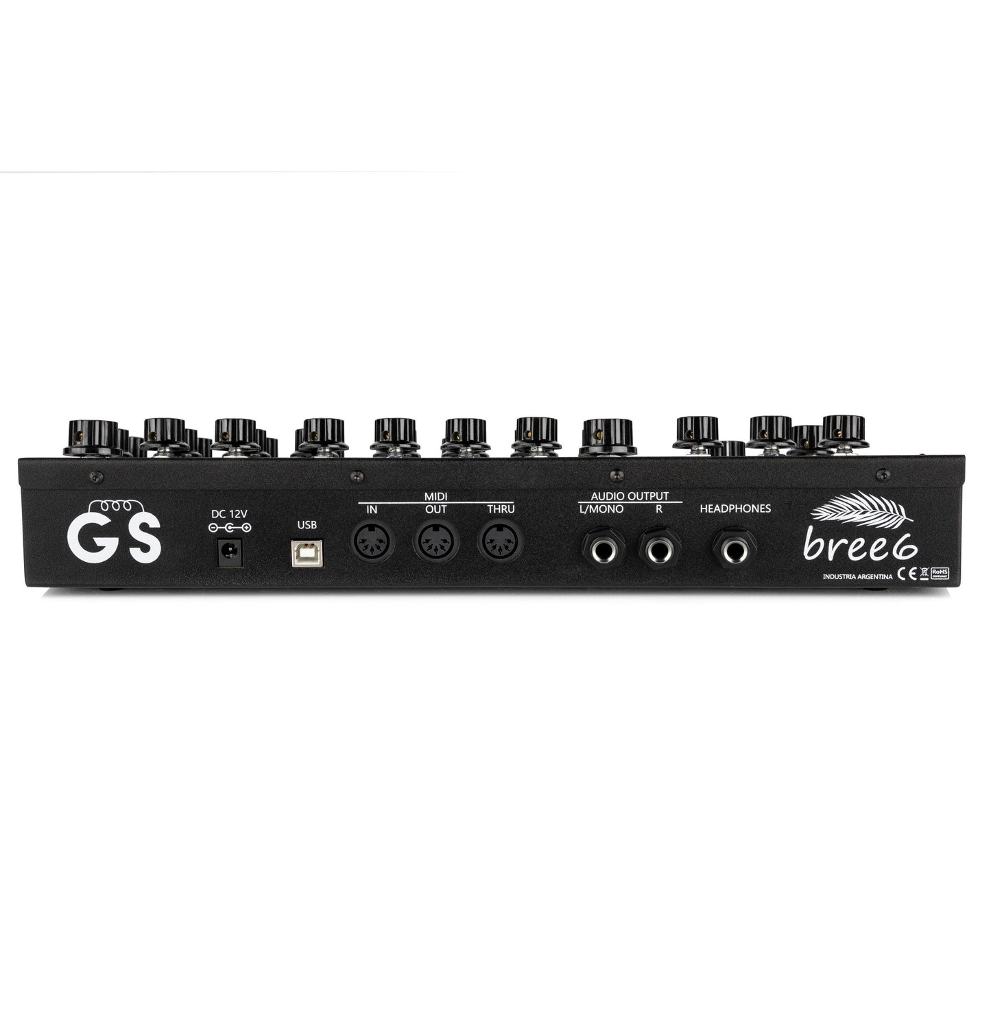 GS Music Bree6 Analog Polyphonic Synthesizer (Black)