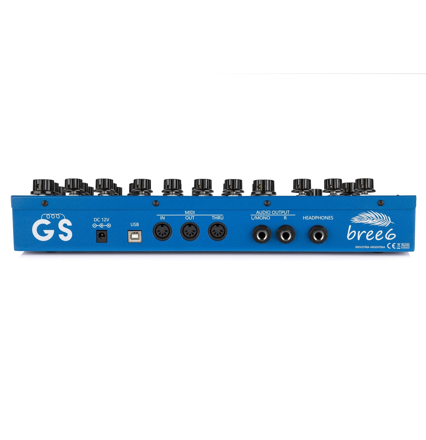 GS Music Bree6 Analog Polyphonic Synthesizer (Blue)