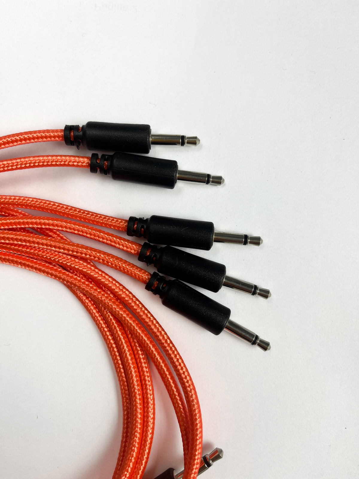 BRAIDED Patch cable jack mono 3.5mm for Eurorack and modular synthesizers. 60cm
