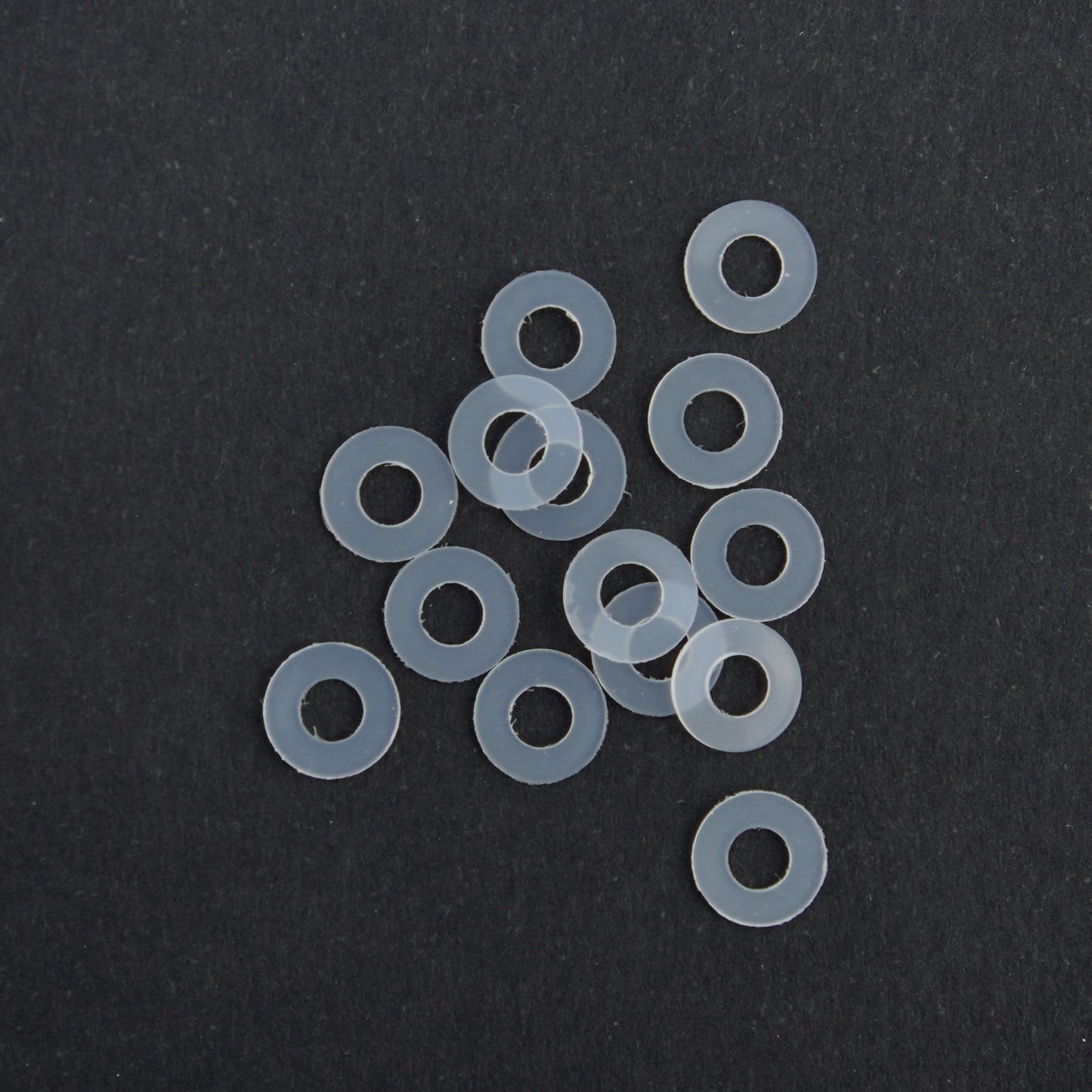 Translucent M3 Nylon Washers for Eurorack Screws (Set of 50)