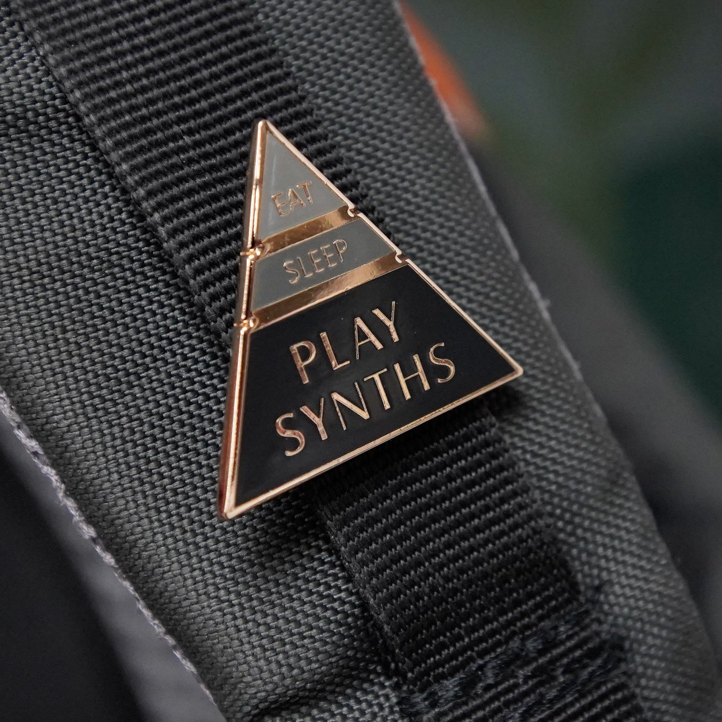 Play Synths Enamel Pin