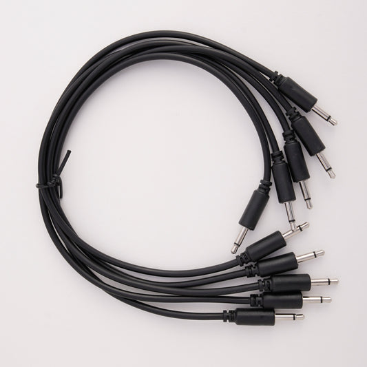 Patch cable jack mono 3.5mm for Eurorack and modular synthesizers. 30cm