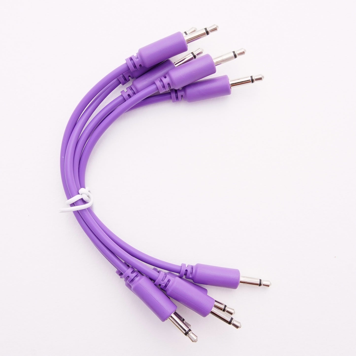 Patch cable jack mono 3.5mm for Eurorack and modular synthesizers. 10cm