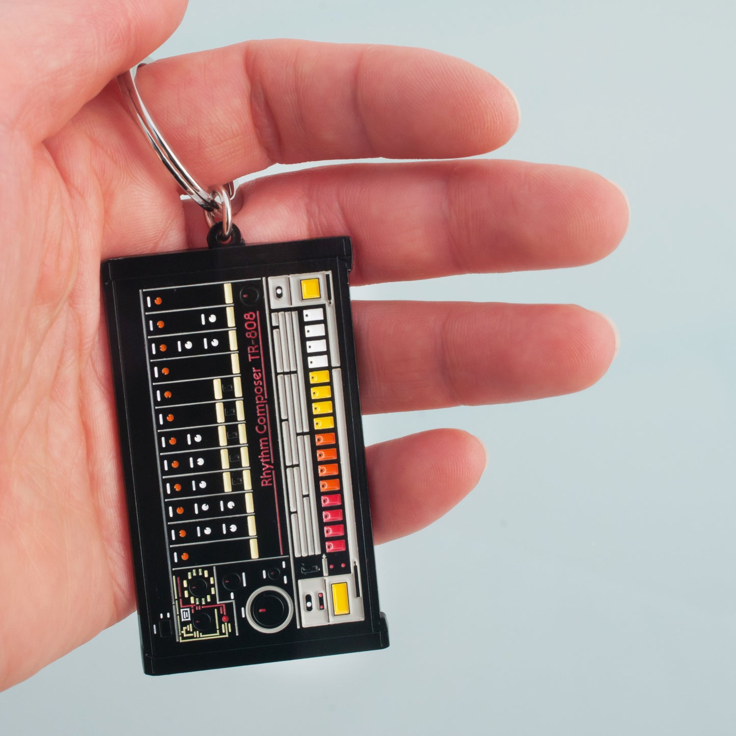 Roland TR-808 Drum Machine Enamel Keychain
