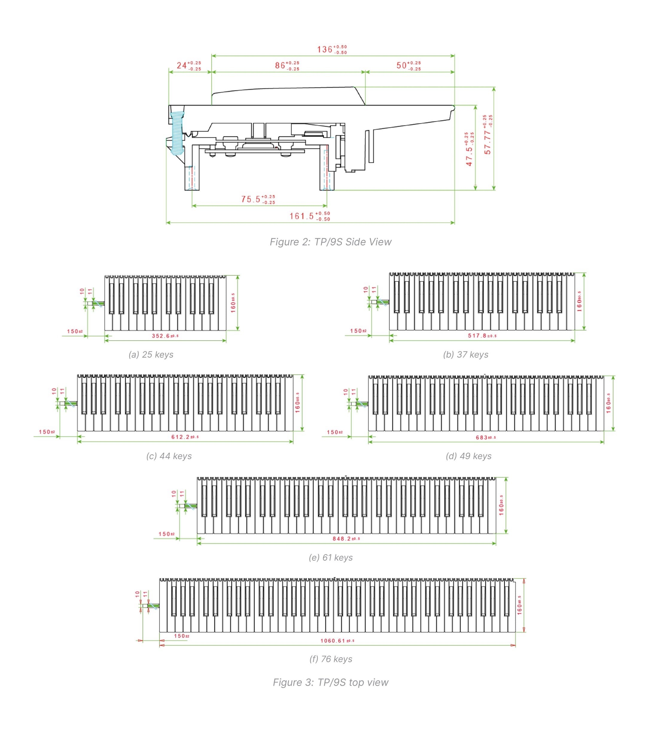 Fatar TP/9S Keyboard – Enlo1