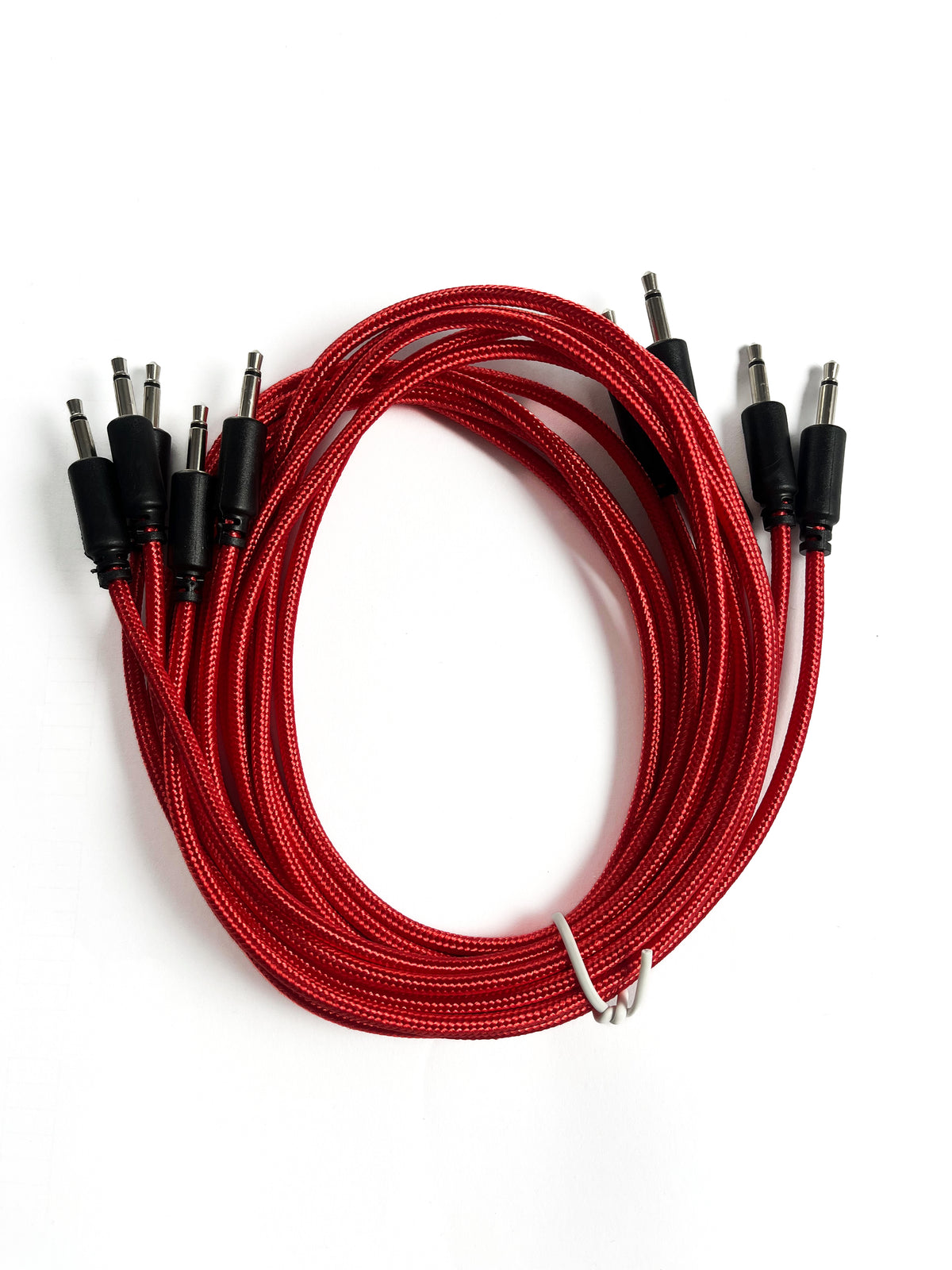 BRAIDED Patch cable jack mono 3.5mm for Eurorack and modular synthesizers. 80cm