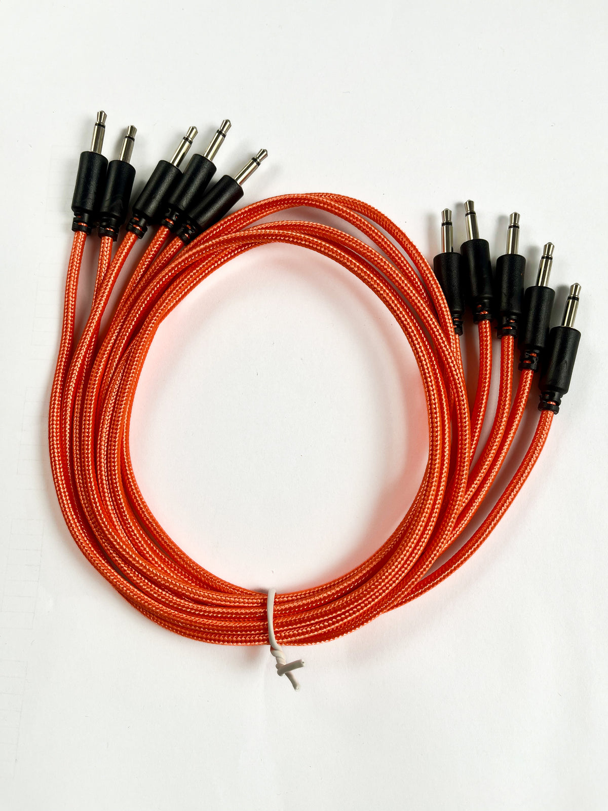BRAIDED Patch cable jack mono 3.5mm for Eurorack and modular synthesizers. 60cm