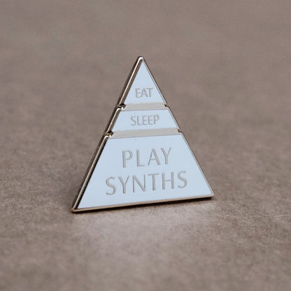 Play Synths Enamel Pin