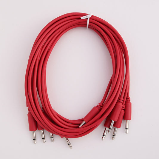 Patch cable jack mono 3.5mm for Eurorack and modular synthesizers. 80cm