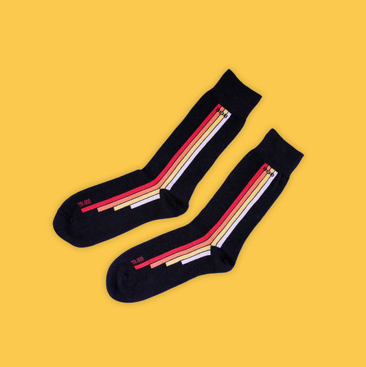 TR-808 Stripes Cotton Socks