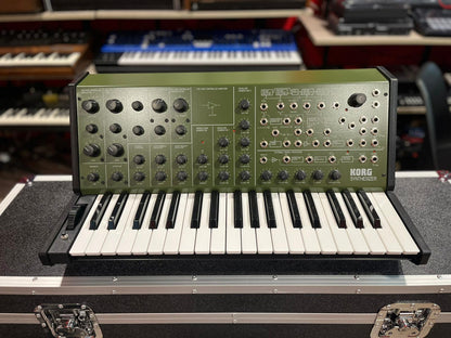 Korg MS-20 FS Green Panel Monophonic Analog Synthesizer + Dustcover