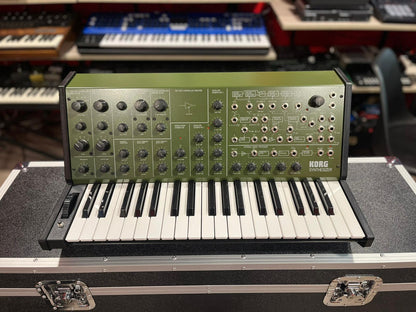 Korg MS-20 FS Green Panel Monophonic Analog Synthesizer + Dustcover